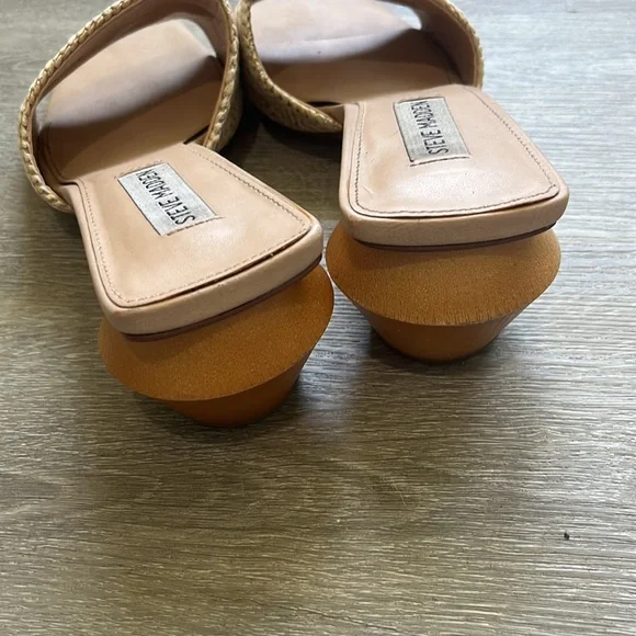 Adorable Wooden Block Sandal Heels - Picture 5 of 7